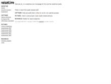 Tablet Screenshot of noisetime.com
